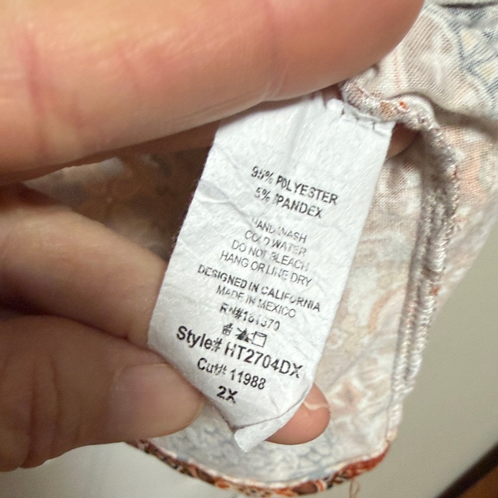 Patchwork Floral Blouse - Multicolor - image 3